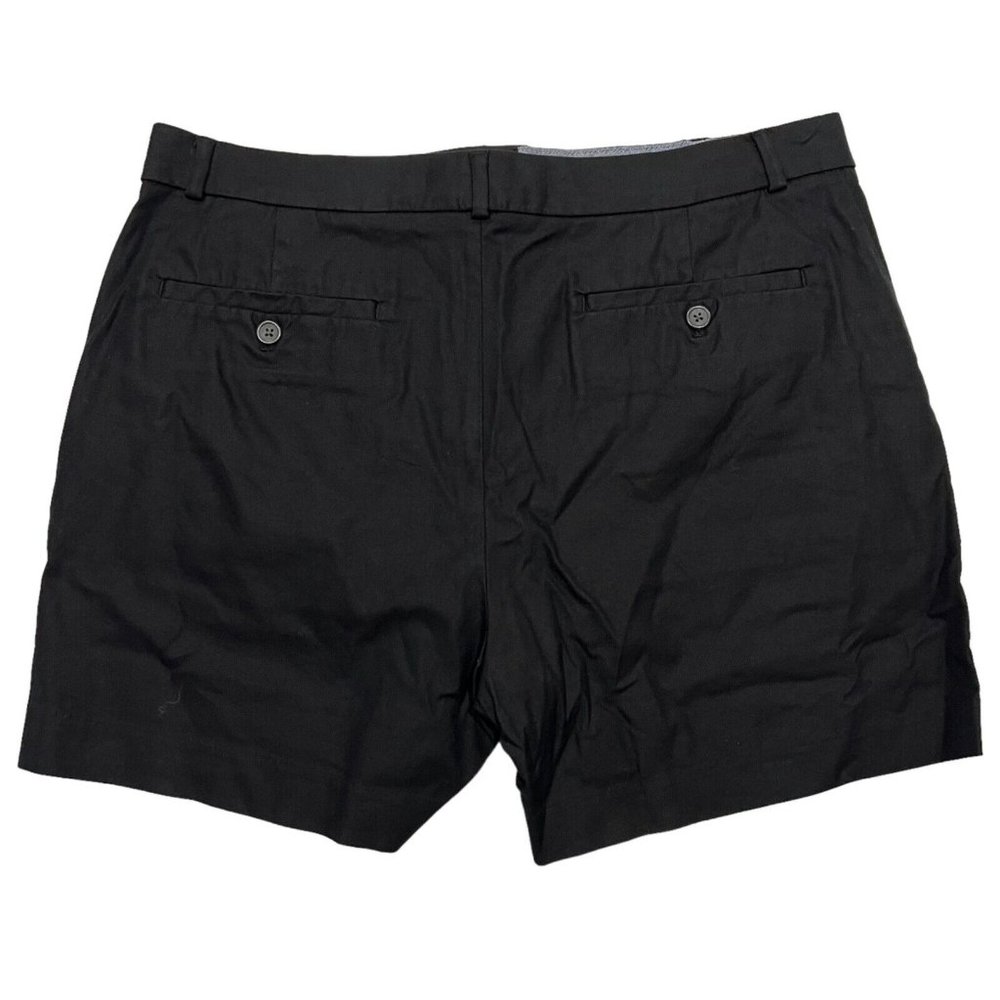 NWT BANANA REPUBLIC 5" Chino Short Sz 14 Black Stretch #491836 - Picture 2 of 5